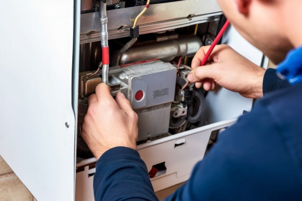 Repairman-fixing-a-broken-electric-boiler