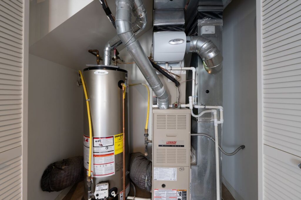 home has been updated with a new furnace