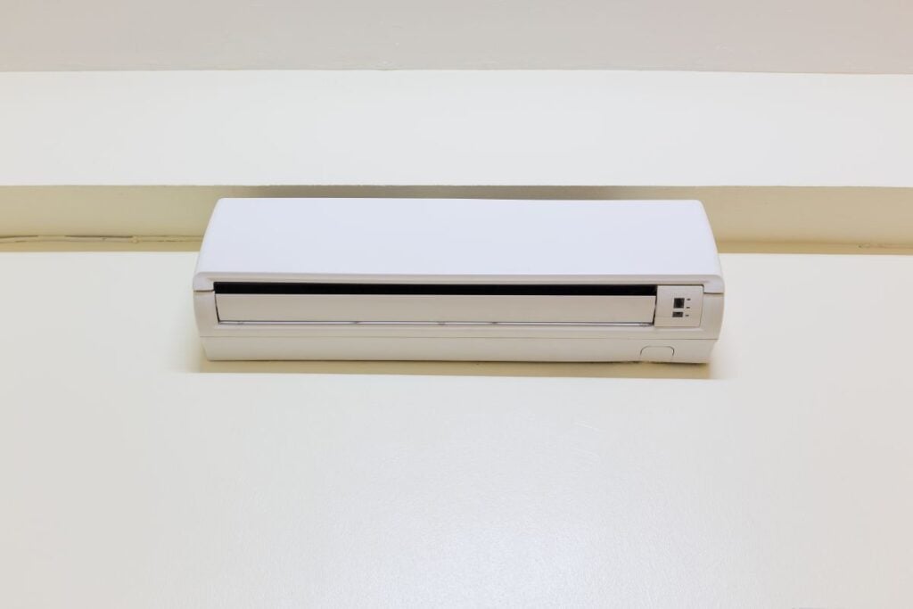 mini split system or ductless system type AC