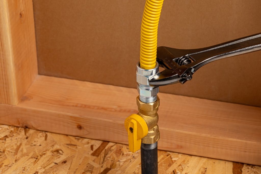 House Gas line
